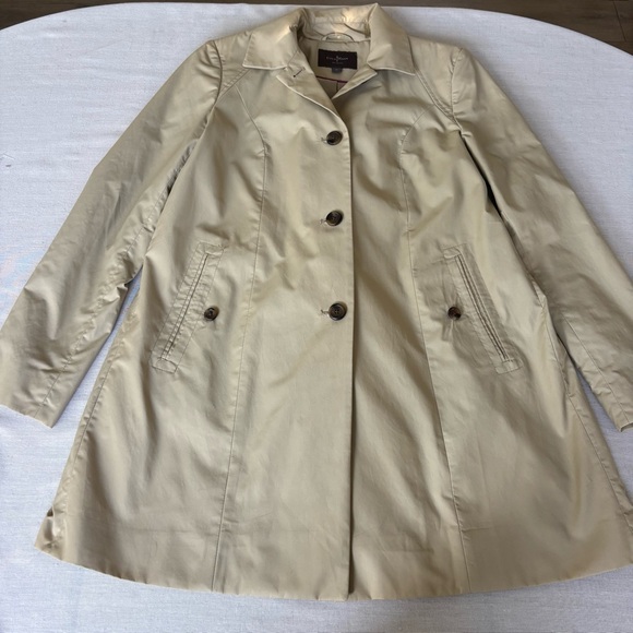 Cole Haan Jackets & Blazers - Cole Haan Short Women's Trench Coat Beige M | Classic
